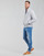 Clothing Men Track tops Le Coq Sportif ESS FZ SWEAT N 3 M Grey / Mottled