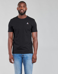 Clothing Men Short-sleeved t-shirts Le Coq Sportif ESS TEE SS N 3 M Black