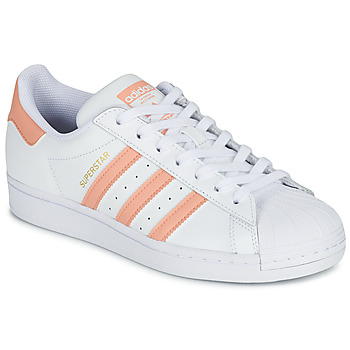 Adidas  SUPERSTAR  women's Shoes (Trainers) in White. Sizes available:3.5,5,6.5,8,4,4.5,5.5,6,7,7.5