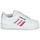 Shoes Girl Low top trainers adidas Originals CONTINENTAL 80 STRI J White / Pink