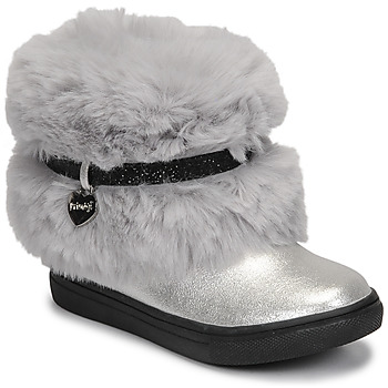 Primigi  BABY LUX  girls's Children's Mid Boots in Silver. Sizes available:5 toddler,6 toddler,7 toddler,7.5 toddler,8.5 toddler,9 toddler