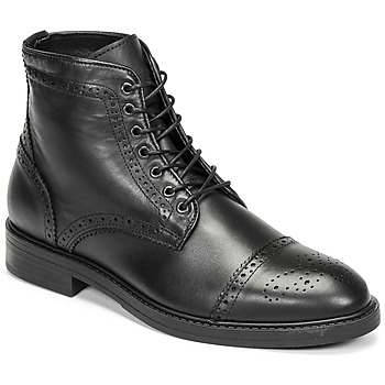 Shoes Men Mid boots Selected BROGUE Black