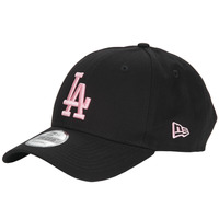 Clothes accessories Women Caps New-Era LEAGUE ESSENTIAL 9FORTY LOS ANGELES DODGERS Black / Pink