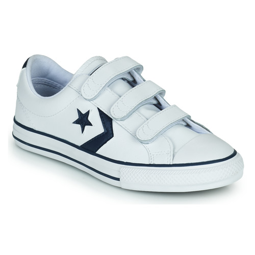 Shoes Children Low top trainers Converse STAR PLAYER 3V BACK TO SCHOOL OX White / Blue