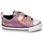 Shoes Girl Low top trainers Converse CHUCK TAYLOR ALL STAR 2V IRIDESCENT GLITTER OX Pink