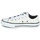 Shoes Girl Low top trainers Converse CHUCK TAYLOR ALL STAR WINTER GLITTER OX White / Silver