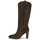 Shoes Women High boots Ikks BR80185 Brown
