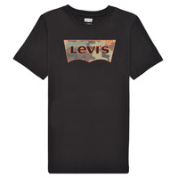Clothing Boy Short-sleeved t-shirts Levi's SHORT SLV GRAPHIC TEE SHIRT Black