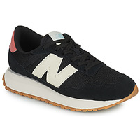 Shoes Women Low top trainers New Balance 237 Black / White / Pink