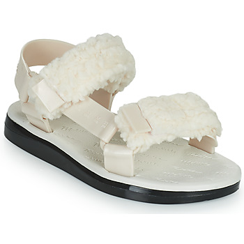 Melissa  MELISSA PAPETTE FLUFFY RIDER AD  women's Sandals in Beige. Sizes available:4,5,6,7,3