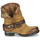 Shoes Women Mid boots Airstep / A.S.98 SAINT BIKE Camel