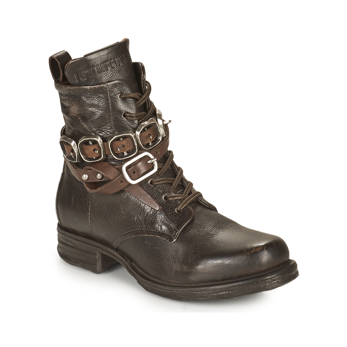airstep / a.s.98  saintec bride  women's mid boots in brown