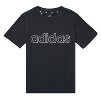 Clothing Boy Short-sleeved t-shirts Adidas Sportswear SAMINA Black