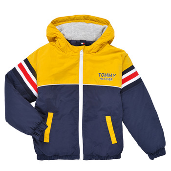 Clothing Boy Jackets Tommy Hilfiger ATHENAIS Multicolour