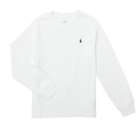 Clothing Boy Long sleeved tee-shirts Polo Ralph Lauren KEMILO White