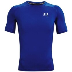 Clothing Men Short-sleeved t-shirts Under Armour Heatgear Armour Blue
