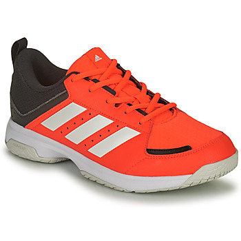 Adidas  Ligra 7 M  men's Indoor Sports Trainers (Shoes) in Red. Sizes available:6.5,8,9.5,11,6,7,7.5,8.5,9,10,10.5,11.5,12,12.5