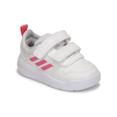 Shoes Girl Low top trainers adidas Performance TENSAUR I White / Pink