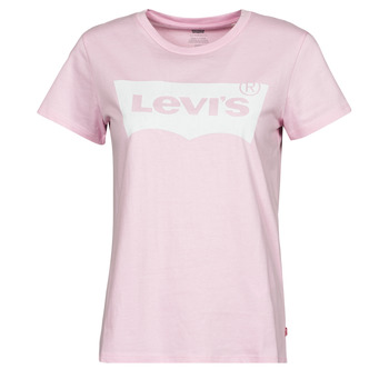 Clothing Women Short-sleeved t-shirts Levi's THE PERFECT TEE Purple / Clear