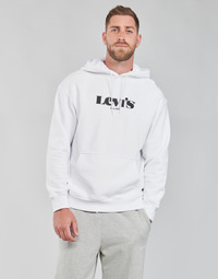 Clothing Men Sweaters Levi's T2 RELAXED GRAPHIC PO White