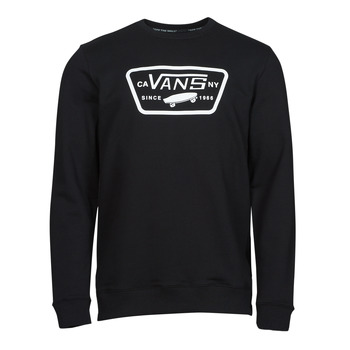 Clothing Men Sweaters Vans FULL PATCH CREW II Black