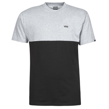 Clothing Men Short-sleeved t-shirts Vans COLORBLOCK TEE Grey / Black