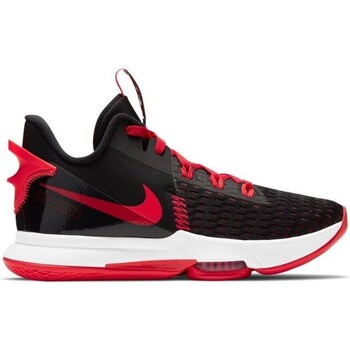 Shoes Men Basketball shoes Nike Lebron Witness 5 Bred Red, Black