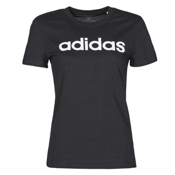 Clothing Women Short-sleeved t-shirts Adidas Sportswear WELINT Black