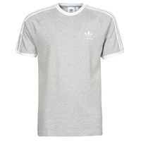 Clothing Men Short-sleeved t-shirts adidas Originals 3-STRIPES TEE Grey / Medium