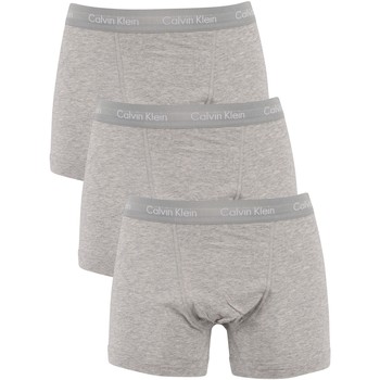 Underwear Men Boxer shorts Calvin Klein Jeans 3 Pack Trunks grey