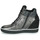 Shoes Women Hi top trainers Philippe Morvan NOEK Black / Silver