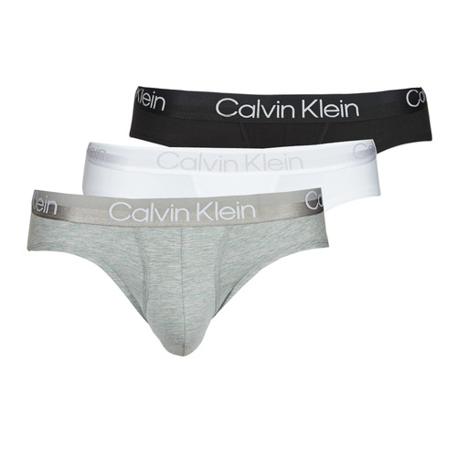 Underwear Men Underpants / Brief Calvin Klein Jeans HIP BRIEF Black / Grey / White