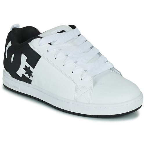 Shoes Men Skate shoes DC Shoes COURT GRAFFIK White / Black