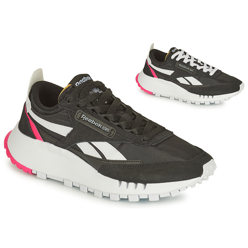 Reebok Classic CL LEGACY Black / White - Free delivery | Spartoo UK ! -  Shoes Low top trainers Women £ 67.19