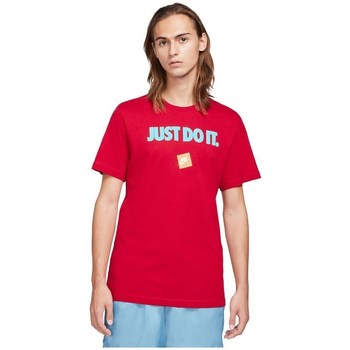 Nike  Jdi 12 Month  men's T shirt in Red