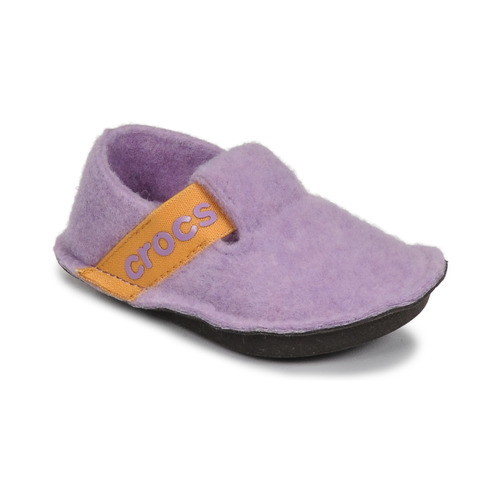 Shoes Children Slippers Crocs CLASSIC SLIPPER K Purple / Yellow