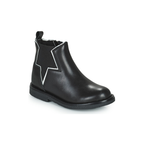 Shoes Girl Mid boots Citrouille et Compagnie PRATO Black