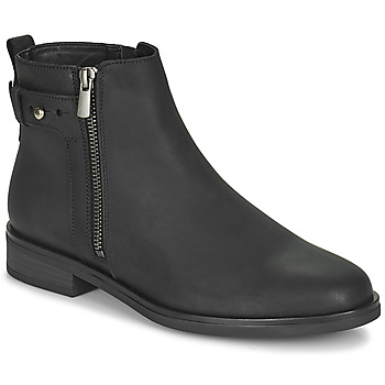 Clarks  MEMI LO  women's Mid Boots in Black. Sizes available:3.5,4,5,5.5,6.5,7,8,3,4.5,7.5,6