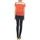 Clothing Women Short-sleeved t-shirts Eleven Paris EDMEE Beige / Orange