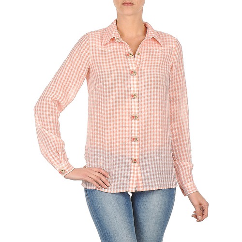 Clothing Women Shirts Manoush CHEMISE ML ALIZE Pink