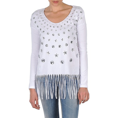 Clothing Women Long sleeved tee-shirts Manoush TUNIQUE LIANE White