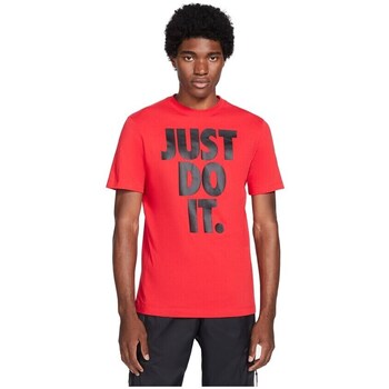 Clothing Men Short-sleeved t-shirts Nike Icon Jdi Red
