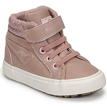 Shoes Girl Hi top trainers Kangaroos KAVU III Pink