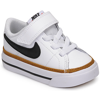 Shoes Children Low top trainers Nike NIKE COURT LEGACY (TDV) White / Black