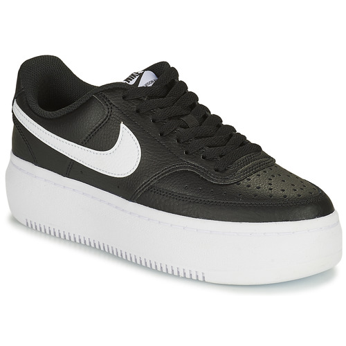 Shoes Women Low top trainers Nike W NIKE COURT VISION ALTA LTR Black / White