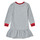 Clothing Girl Short Dresses TEAM HEROES  DRESS LADYBUG Grey