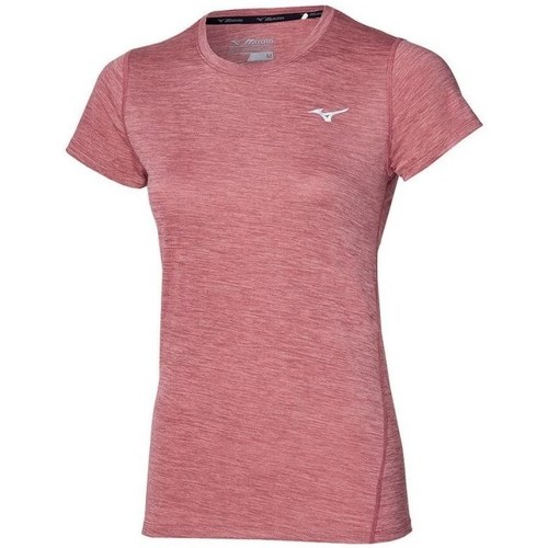 Clothing Women Short-sleeved t-shirts Mizuno Impulse Core Tee Pink