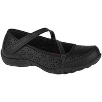 Shoes Children Flat shoes Skechers Breathe Easy Playground Poppies Black