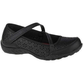 Shoes Children Flat shoes Skechers Breathe Easy Playground Poppies Black