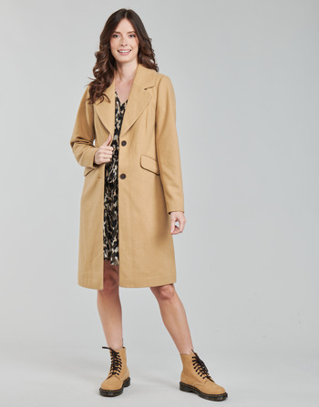 Clothing Women Coats Only ONLLOUIE Camel